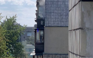 У Києві на Русанівці стався вибух, фото