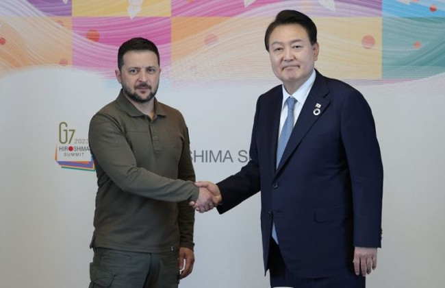 Південна Корея надасть Україні допомогу на 2,3 млрд доларів