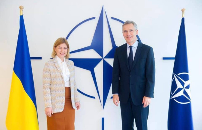 Стефанішина зустрінеться з Генсеком НАТО Столтенбергом