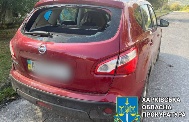В Харьковской области оккупанты обстреляли авто с людьми: есть жертвы