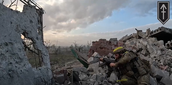Українські військові показали, як звільняли Андріївку: відео