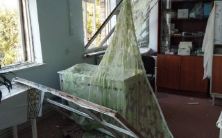 россия обстреляла медучреждение на Херсонщине, фото