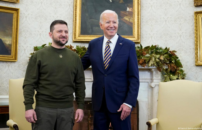 Байден хочет услышать от Зеленского его оценку ситуации на поле боя, — Белый дом