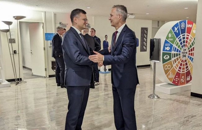 Кулеба со Столтенбергом обсудил сотрудничество Украина-НАТО и подготовку к саммиту