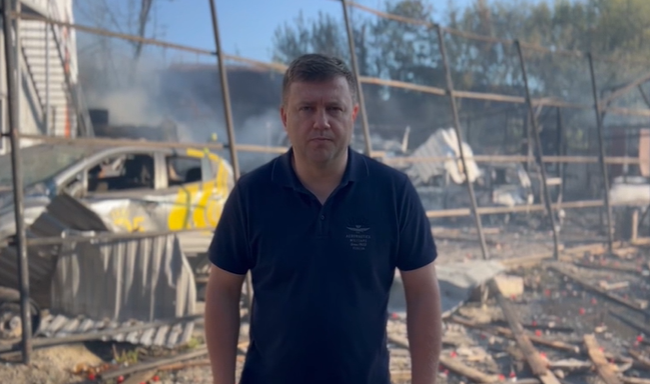 У Рівному внаслідок атаки є влучання в енергетичну та цивільну інфраструктуру