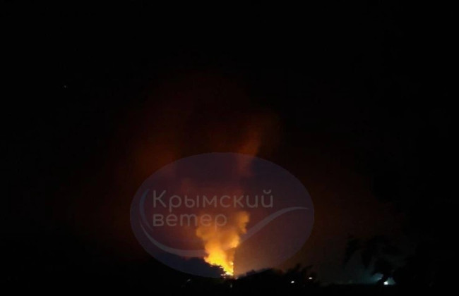 Украина нанесла массированный удар по аэродрому «Саки» в Крыму, рф понесла потери, – СМИ