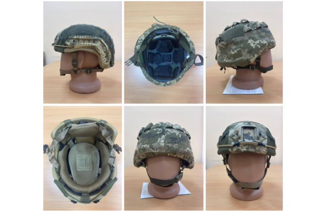 Минобороны проводит испытания трех новых моделей шлемов – украинского и двух иностранных