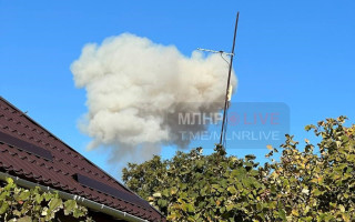 Под Луганском произошел «прилет» по российскому складу боеприпасов: видео