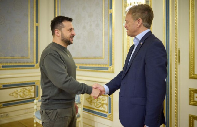 Зеленский впервые встретился с новым министром обороны Британии: о чем говорили