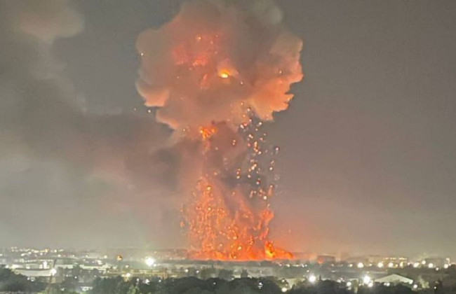 В Ташкенте возле аэропорта произошел мощный взрыв: фото и видео