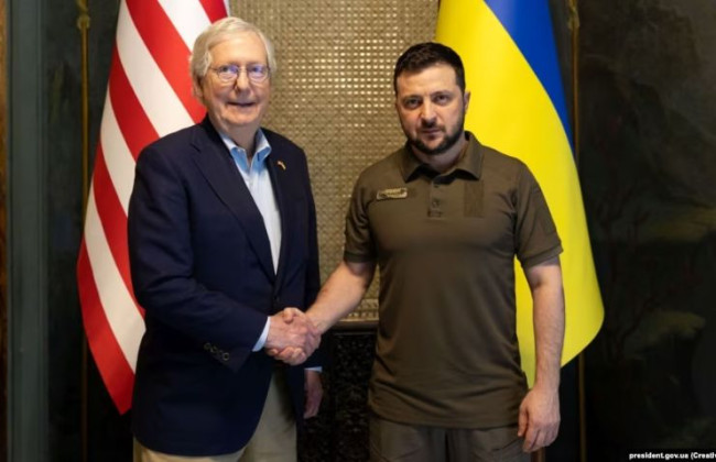 Лідер республіканців у Сенаті заявив, що підтримка України відповідає інтересам США