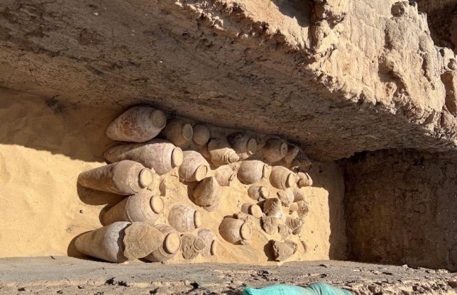 В Египте нашли сотни кувшинов с вином 5-тысячной выдержки