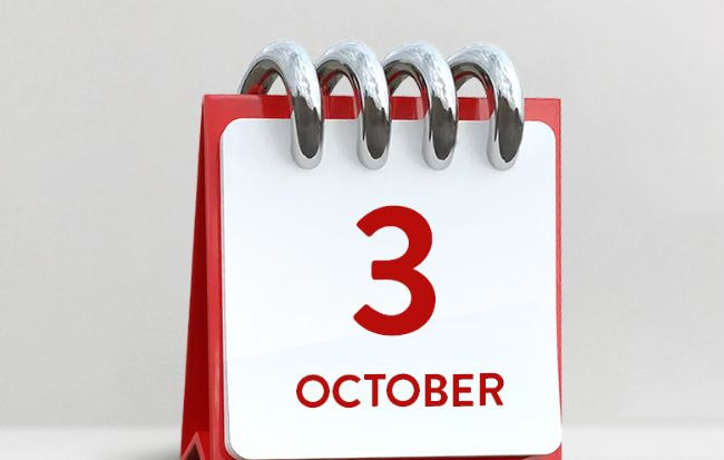 3 жовтня: яке сьогодні свято та головні події