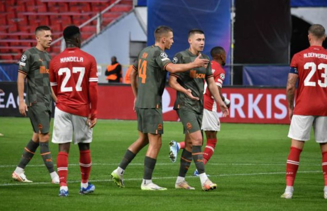 «Шахтер» вырвал победу в матче Лиги чемпионов против «Антверпена»