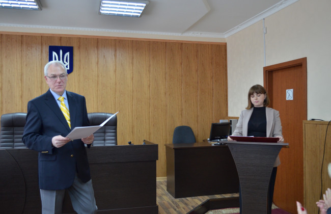 У Запорізькому окружному адміністративному суді відбулися збори з нагоди 16-тої річниці із дня створення суду і Дня юриста