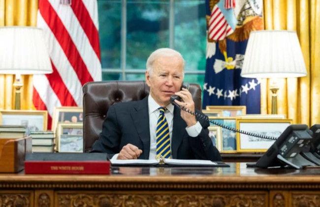 Байден провел телефонный разговор с Нетаньяху относительно нападения ХАМАС на Израиль