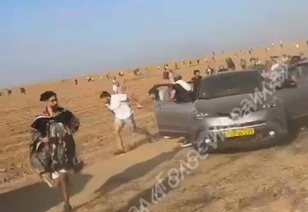 З’явилися кадри з фестивалю на кордоні Ізраїлю і Сектора Газа під час нападу терористів ХАМАС