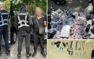 В Киеве задержали двух опасных квартирных воров