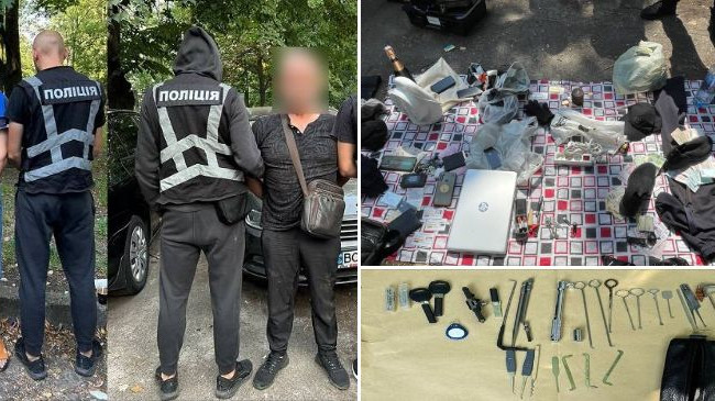 В Киеве задержали двух опасных квартирных воров