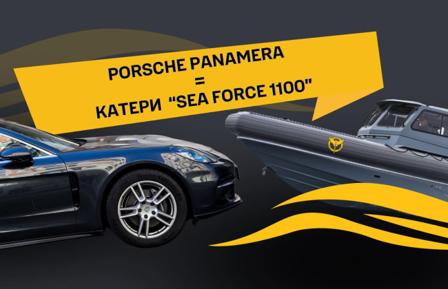 Среди донатеров разыграют «Porsche Panamera» за 500 грн на катера для ГУР