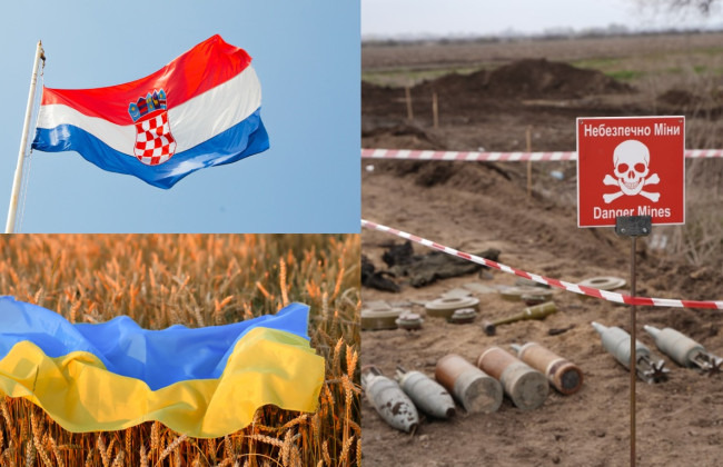 Хорватия будет помогать с разминированием Украины: подписано соглашение