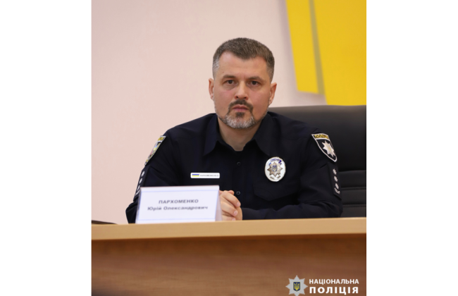 В Виннице новый глава областной полиции: Иван Выговский представил Юрия Пархоменко