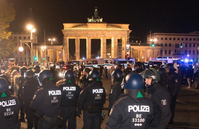 В Берлине произошли столкновения с полицией после пропалестинской акции: Бундестаг ФРГ собирает собрание