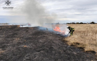 На Дніпропетровщині не вщухають пожежі в екосистемах: за добу рятувальники загасили 29 займань