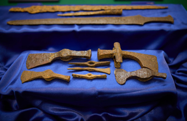 Украина вернула артефакты, которые похитила рф на оккупированных территориях