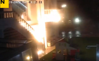 Будинок Шарія закидали коктейлями Молотова, відео