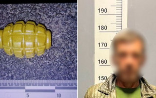 У Києві чоловік під час сварки з дружиною хотів підірвати себе гранатою
