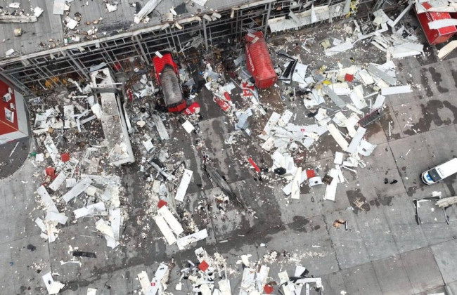 Удар по терминалу «Новой почты»: двое пострадавших в крайне тяжелом состоянии, но начали дышать без ИВЛ