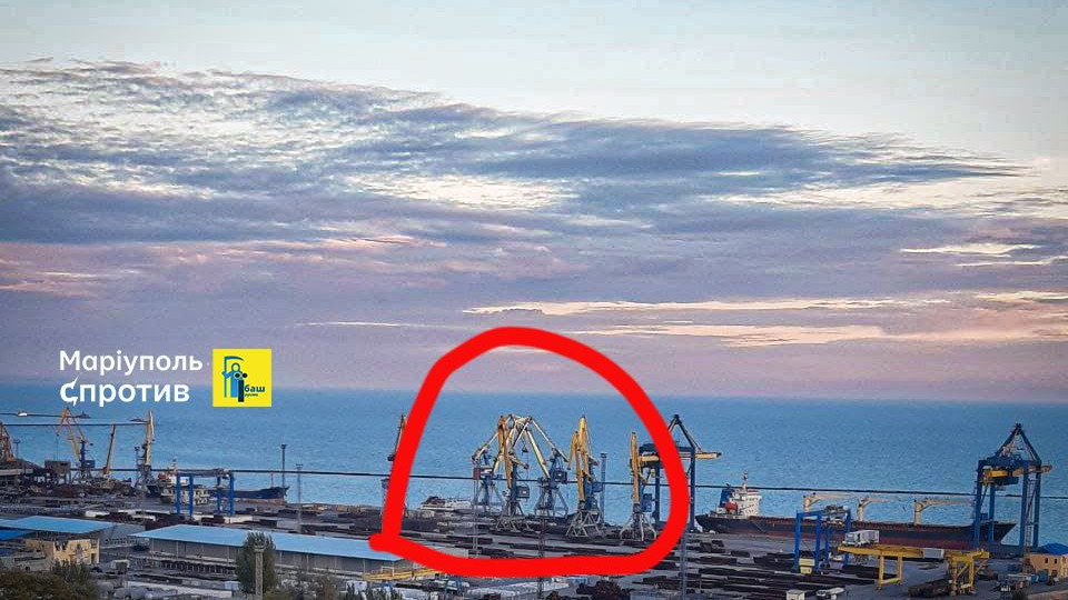 У порт Маріуполя зайшло російське судно з бетонними плитами, проте назад воно піде не порожнім – Андрющенко