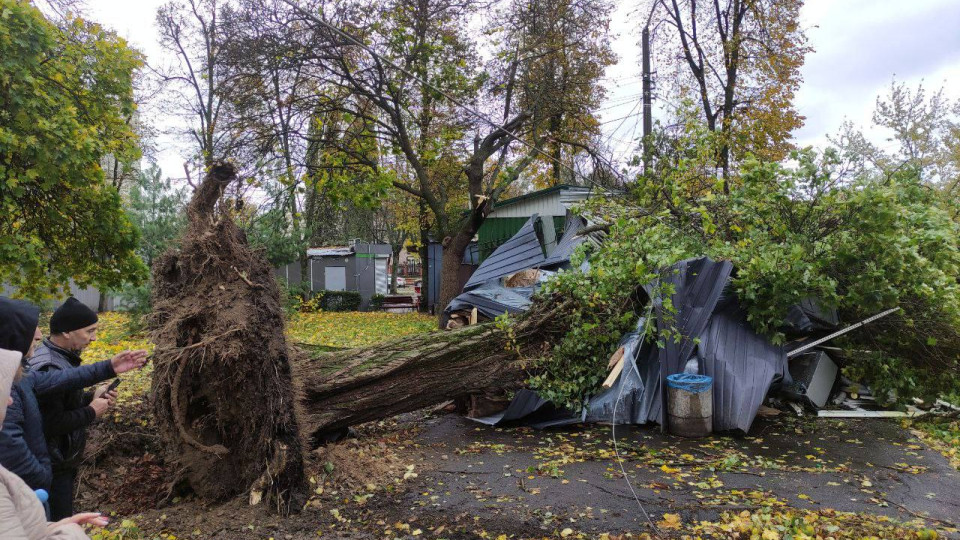 Наслідки негоди в Києві: двоє загиблих та сім постраждалих