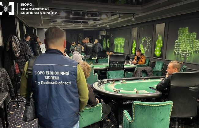 Во Львове прекратили нелегальную работу двух покерных клубов