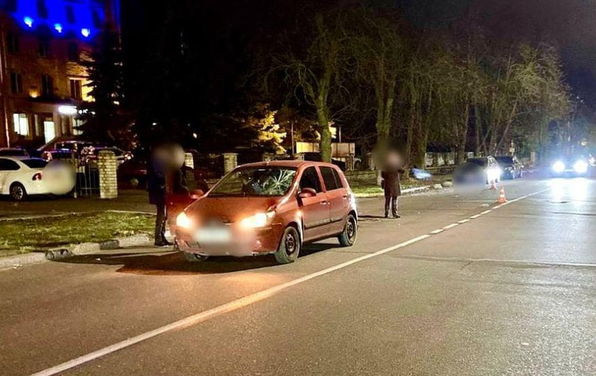 В Киевской области водитель Hyundai сбила пешехода, фото