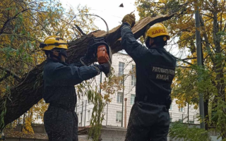 У Києві через негоду постраждала людина, також сталося підтоплення в деяких районах міста