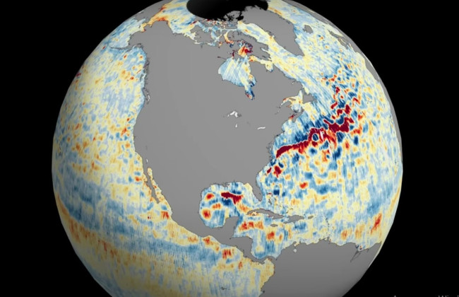 NASA показало, как выглядит вода на всей Земле