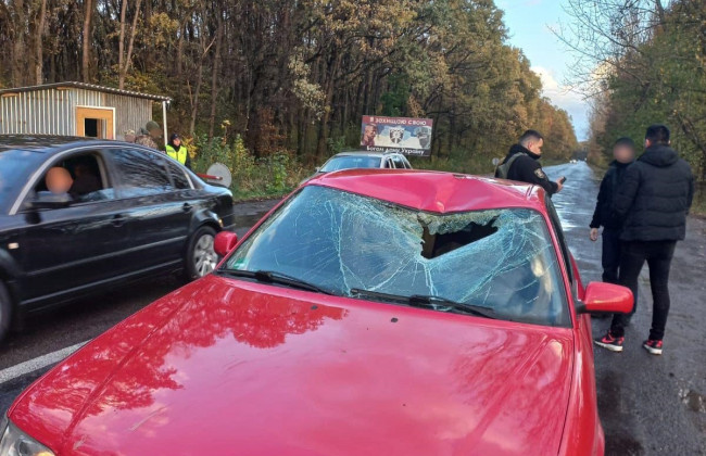 На Закарпатье водитель Audi на блокпосту сбил пограничника