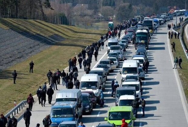 Блокада польских перевозчиков привела к простою грузовиков до 6 суток