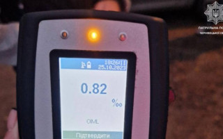 У поліції повідомили, скільки п’яних водіїв виявили за 10 місяців 2023 року