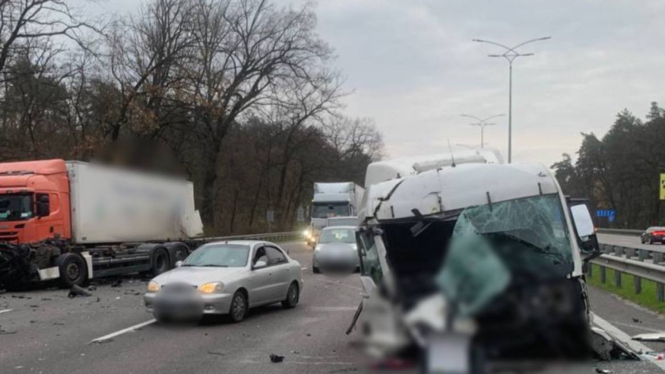 На Бориспольском шоссе произошло ДТП – движение в направлении Киева затруднено