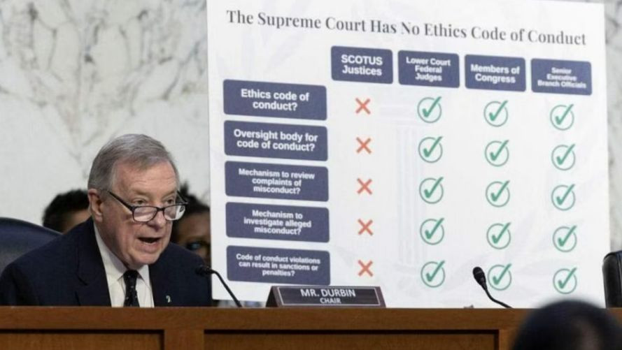 Верховний Суд США вперше у своїй історії прийняв офіційний кодекс етики