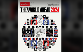 Видання The Economist випустило обкладинку-ребус з прогнозами на 2024 рік: головні теми