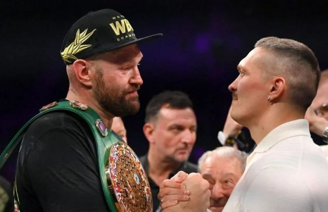 Объявили дату боя между Александром Усиком и Тайсоном Фьюри