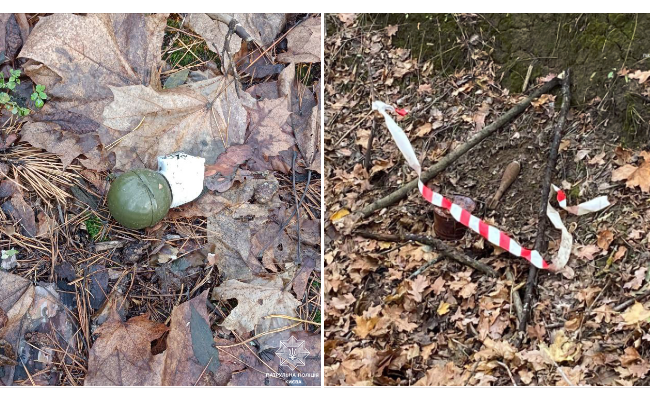 В двух районах Киева жители сообщили о взрывных предметах на улице