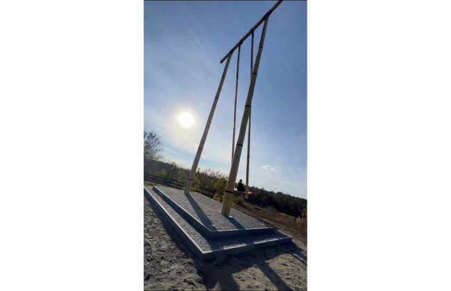 Под Белой Церковью установили самые высокие качели страны высотой 12 метров