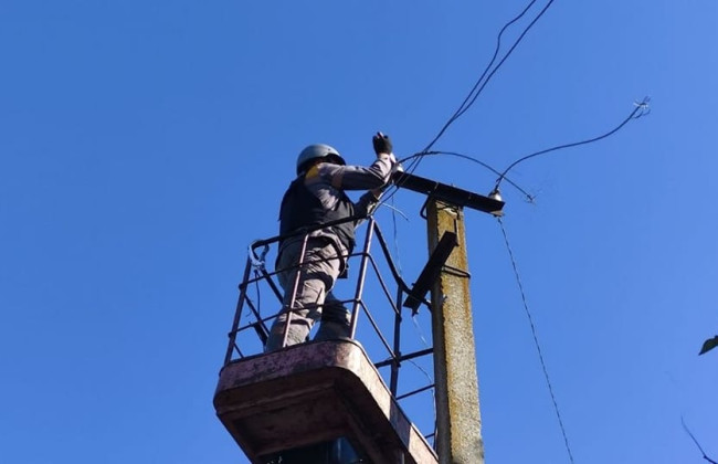 Из-за удара по энергообъекту на Одесщине 2000 семей остались без света