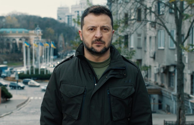 Зеленский обратился к украинцам в День достоинства и свободы, видео