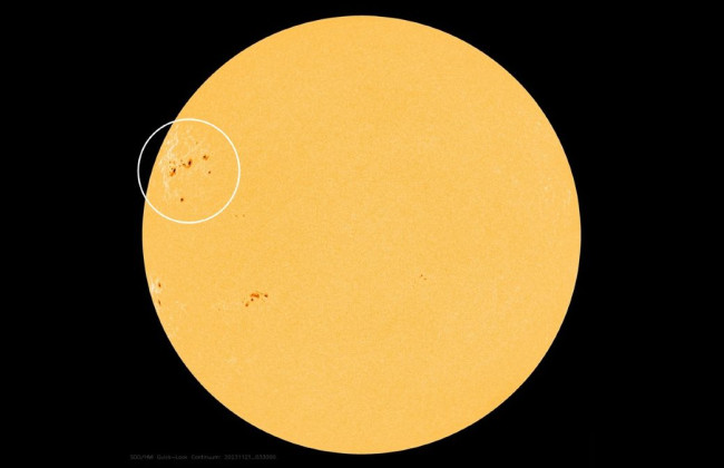 Полярное сияние на Киевщине может повториться: на Солнце возник «архипелаг пятен» в 15 раз шире Земли